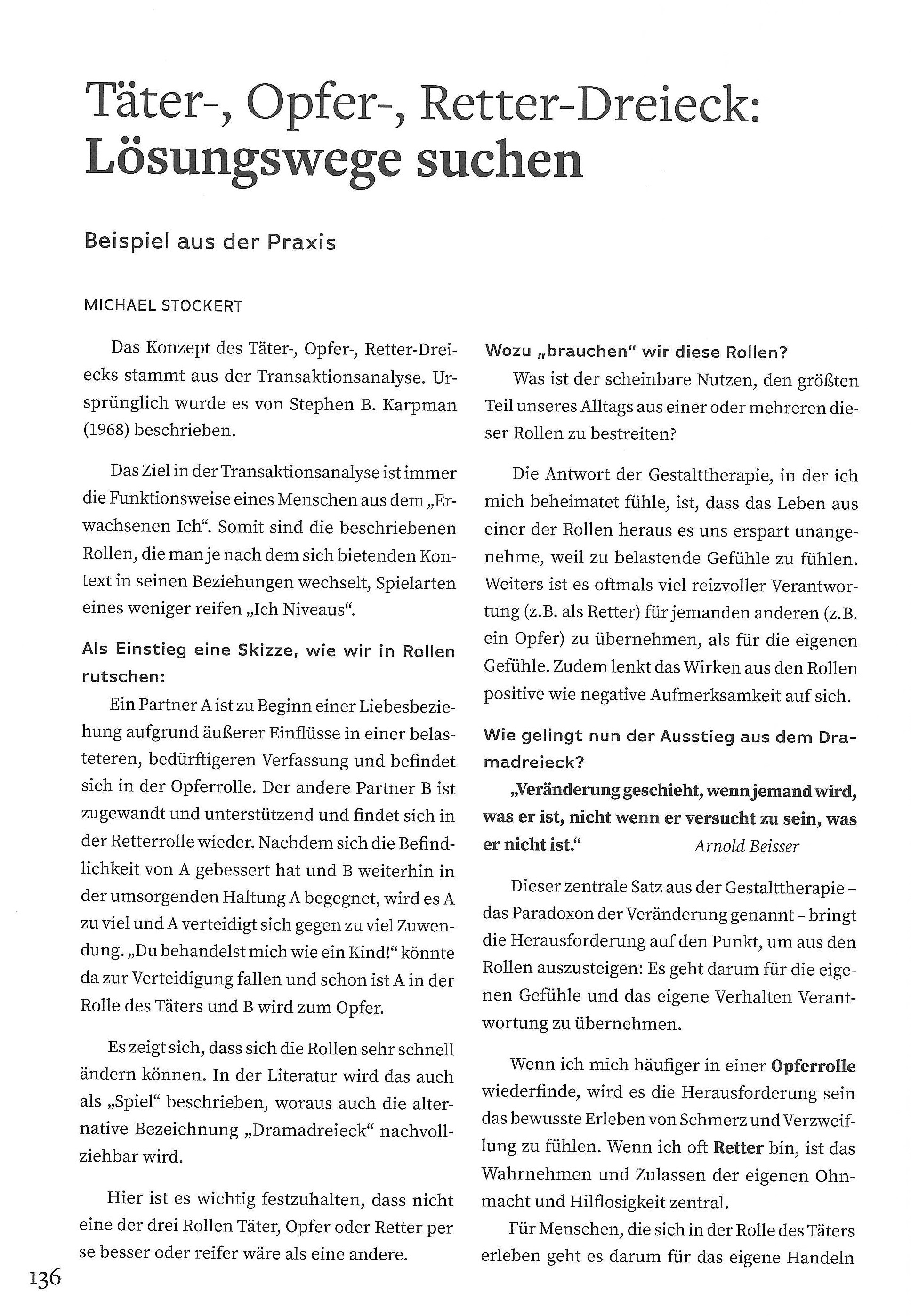 Drama Dreieck
